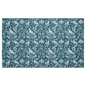 Pheasant and Hare Pattern, Indigo Blue & White Stof (Fat Quarter)