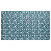 Pheasant and Hare Pattern, Indigo Blue & White Stof (Yard (91,4 cm))