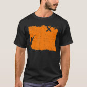 Pheasant Bird Hunting Hunter Fourth Of July Usa Fl T-shirt (Voorkant)
