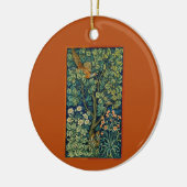 Pheasant Bird in a Tree (door William Morris) Keramisch Ornament (Links)