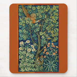 Pheasant Bird in a Tree (door William Morris) Muismat