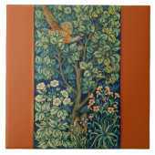 Pheasant Bird in a Tree (door William Morris) Tegeltje (Voorkant)