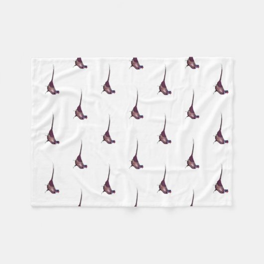 Pheasant Blanket Fleece Deken (Voorkant (Horizontaal))