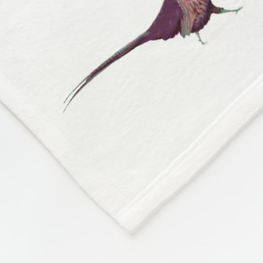 Pheasant Blanket Fleece Deken (Hoek)