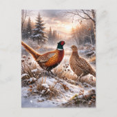 Pheasant briefkaart (Voorkant)