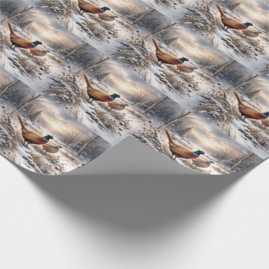 Pheasant  cadeaupapier (Hoek)