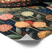 Pheasant Cottagecore schilderij Print (Hoek)