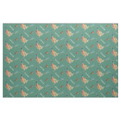 Pheasant en Robin Bird Pattern gepersonaliseerd Stof (Fat Quarter)
