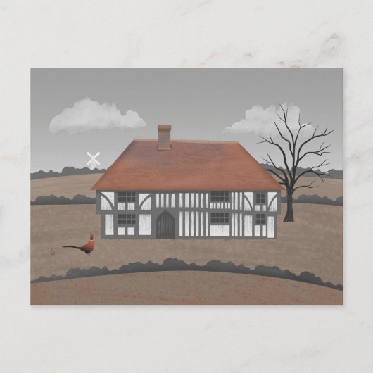 Pheasant Farmhouse Briefkaart (Voorkant)
