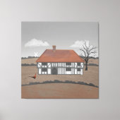 Pheasant Farmhouse Canvas Afdruk (Voorkant)