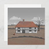 Pheasant Farmhouse Card (Voorkant / Achterkant)