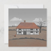 Pheasant Farmhouse Card (Voorkant)