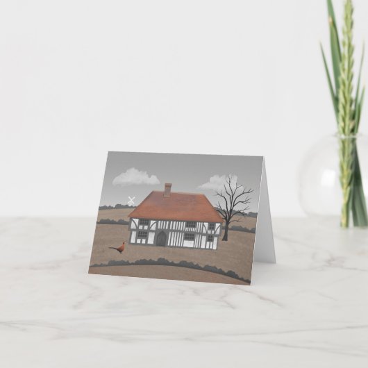 Pheasant Farmhouse Kaart (Voorkant)