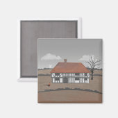 Pheasant Farmhouse Magneet (Voorkant / Achterkant)