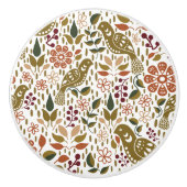 Pheasant Folk Art Knop trekt | Rustieke hardware (Voorkant)