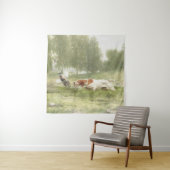 Pheasant Hunting met Pointer Wandkleed (In situ)