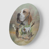 Pheasant Hunting met pointers, kunst Grote Klok (Hoek)