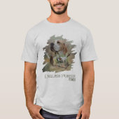 Pheasant Hunting met pointers, kunst T-shirt (Voorkant)