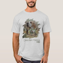 Pheasant Hunting met pointers, kunst T-shirt