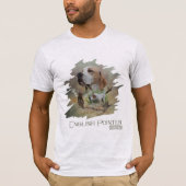Pheasant Hunting met pointers, kunst T-shirt (Voorkant)