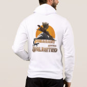 Pheasant Hunting onbeperkt Hoodie (Achterkant)