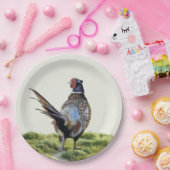 Pheasant Hunting     Papieren Bordje (Feest)