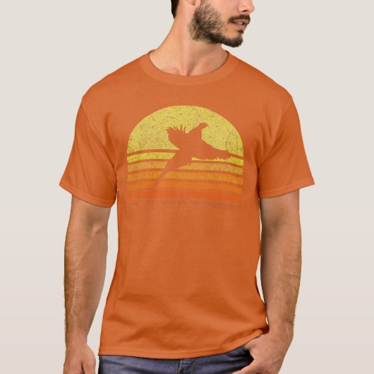 Pheasant Hunting South Dakota Upland Bird Game Hun T-shirt (Voorkant)
