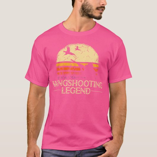 Pheasant Hunting Wingshooting Legend Upland Bird H T-shirt (Voorkant)