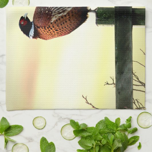 Pheasant Kitchen Towel Theedoek (Gevouwen)