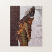 Pheasant Monet Fine Art Legpuzzel (Verticaal)