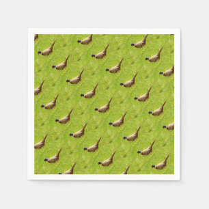 Pheasant paper Napkin Servet