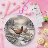 Pheasant papieren bordje (Feest)