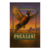 Pheasant Poster (Voorkant)