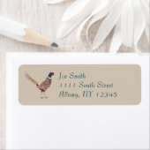 Pheasant return address labels (Insitu)