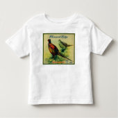 Pheasant Ridge Apple Crate Label Kinder Shirts (Voorkant)