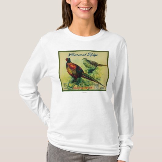 Pheasant Ridge Apple Crate Label T-shirt (Voorkant)
