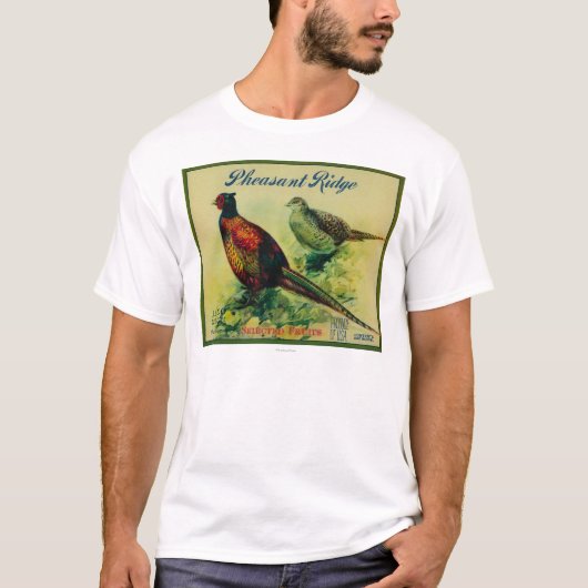 Pheasant Ridge Apple Crate Label T-shirt (Voorkant)