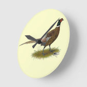 Pheasant Rooster Ronde Klok (Hoek)