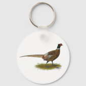Pheasant Rooster Sleutelhanger (Voorkant)