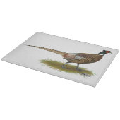 Pheasant Rooster Snijplank (Hoek)