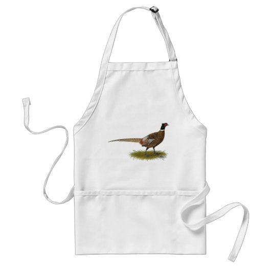 Pheasant Rooster Standaard Schort (Voorkant)