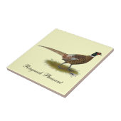 Pheasant Rooster Tegeltje (Zijkant)