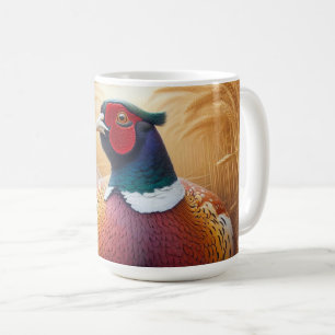 Pheasant Rust in een Gouden Tarweveld Koffiemok