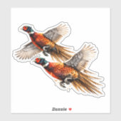 Pheasant Season Sticker (Vel)