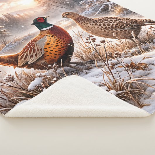 Pheasant sherpa deken (3/4)