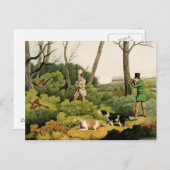 'Pheasant Shooting', geb. van Thomas McLean, 1820 Briefkaart (Voorkant / Achterkant)