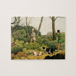 'Pheasant Shooting', pub. van Thomas McLean, 1820 Legpuzzel
