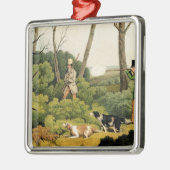 'Pheasant Shooting', pub. van Thomas McLean, 1820  Metalen Ornament (Links)