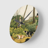 'Pheasant Shooting', pub. van Thomas McLean, 1820 Ronde Klok (Hoek)