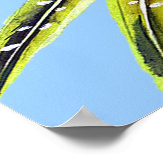 Pheasant Standing poster Drawing 5 (Hoek)